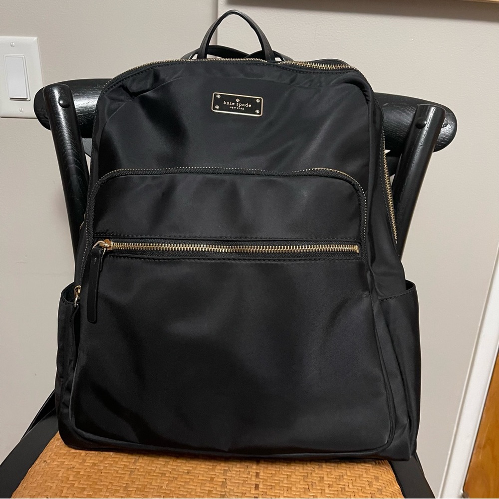 Kate Spade Black Backpack
